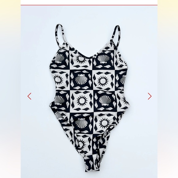 NWOT Lisa Says Gah! Harper One Piece Swimsuit (s) - Picture 2 of 6